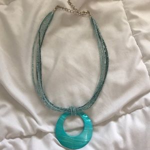 Blue Statement Necklace